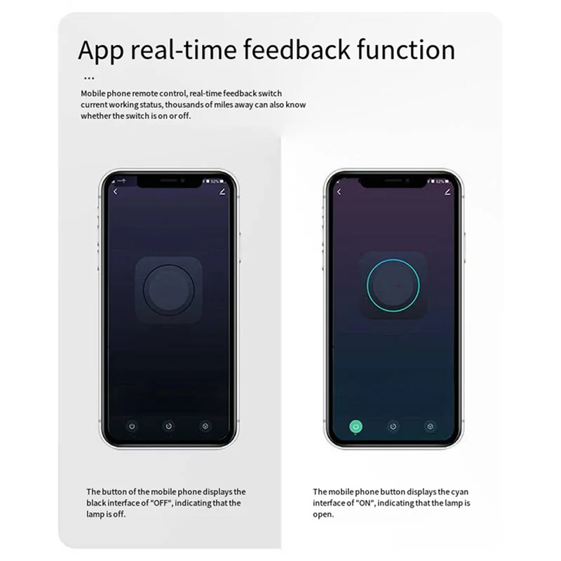 

A29F-2X Home Wifi Switch 30A AC90-250V Wireless Remote Control On Off DIY Circuit Breaker Works With Alexa Home
