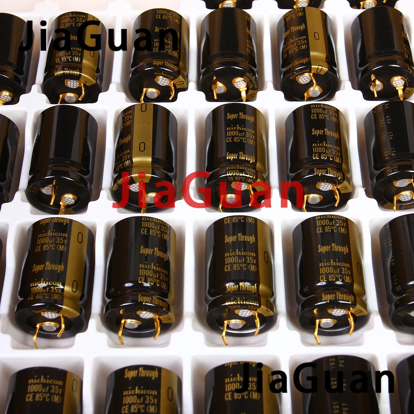 2PCS NICHICON KG Super Through 35V1000UF 20x30mm Type III 1000UF 35V audio amplifier filtering 1000UF/35V Golden feet 1000U