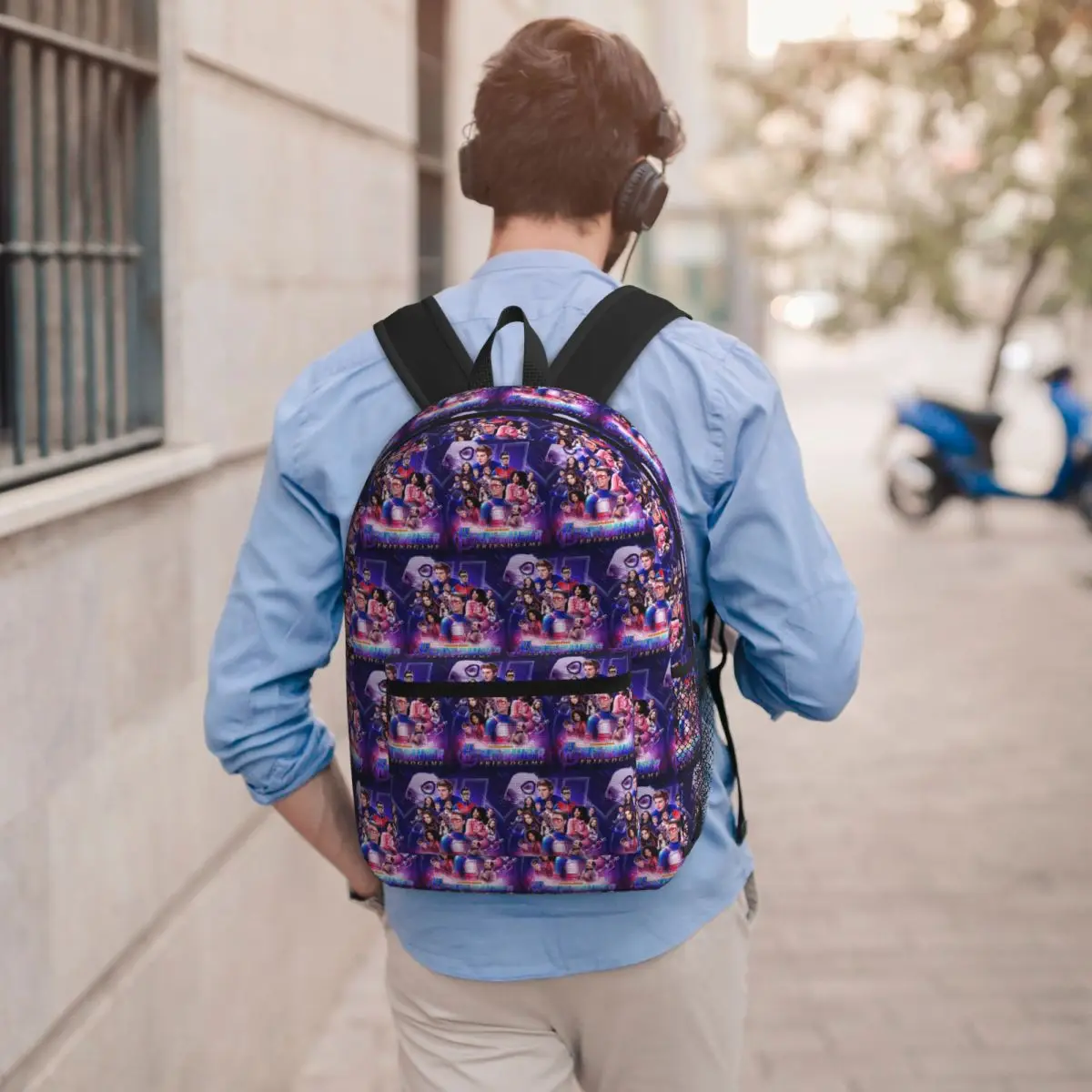 Captain Henry And Kid Danger Backpack Student BookBag Children School Bag Laptop Shoulder Bags for Men Women