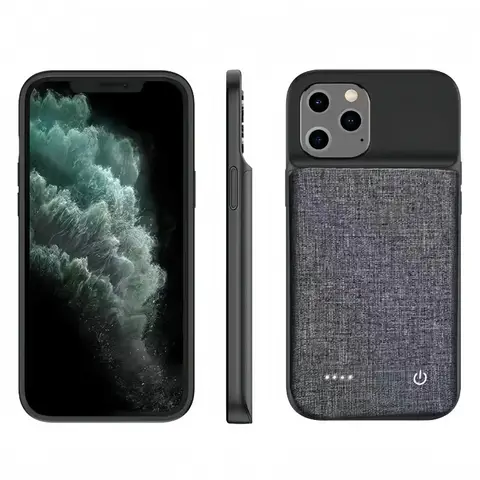 20000mAh Battery Charger Case for IPhone 11 12 13 14 Pro Max XR XS Max Mini Charging Cover Back Clip Battery Portable Power Bank