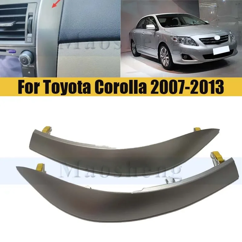 

Side Air Outlet Trim Strip For Toyota Corolla 2007-2013 Decoration on Both Sides of The Instrument Panel Trim Strip