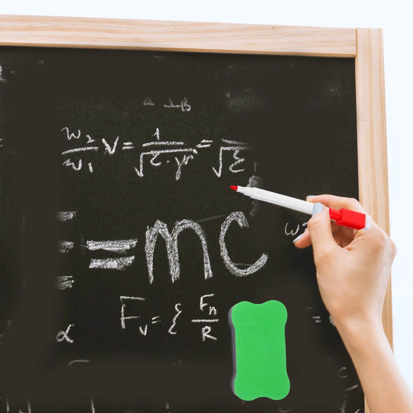 

24Pcs Whiteboard Eraser Eva Soft Magnet Material Dry Erase Erasers for Classroom Office Teacher Gift White Board Marker Eraser