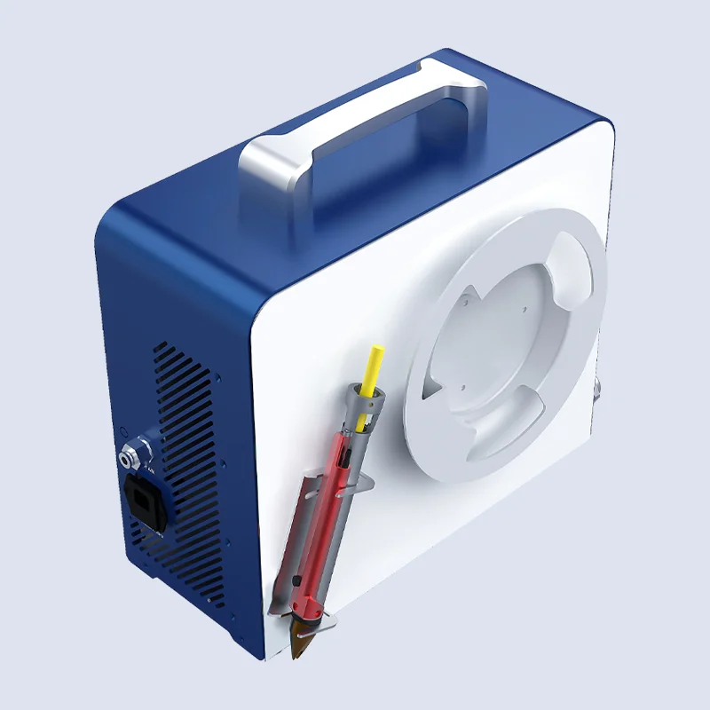 Best Selling New QCW Portable Handheld Air Cooled 300W/600W Peak Power Fiber Laser Welding Machine for Thin Sheet Metal