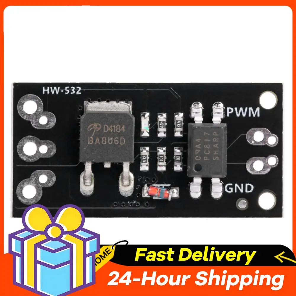HW-532A D4184 MOSFET MOS Tube FET Module Replacement Relay Board for Motor Start Stop Control Isolated MOSFET MOS Tube FET Board