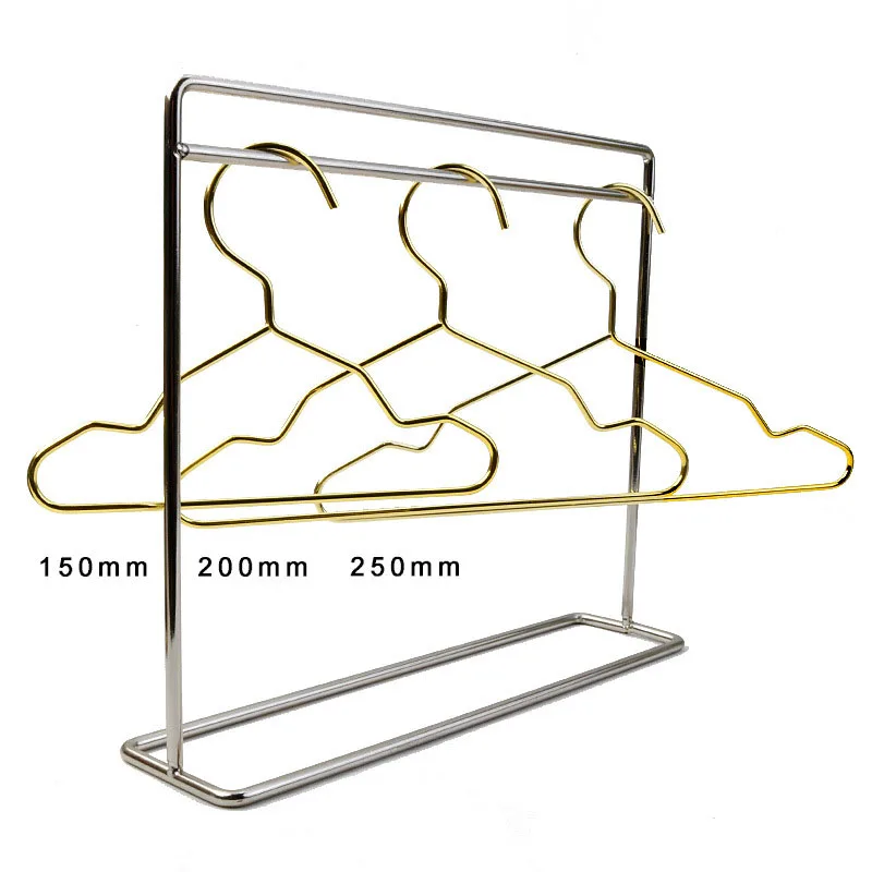 10pcs/Set Metal Hanger S/L Pet Clothes Storage Dog Cat Clothes Rack Dogs Coat Hanger Portable Puppy Big Dog Hanger Pet Supplies