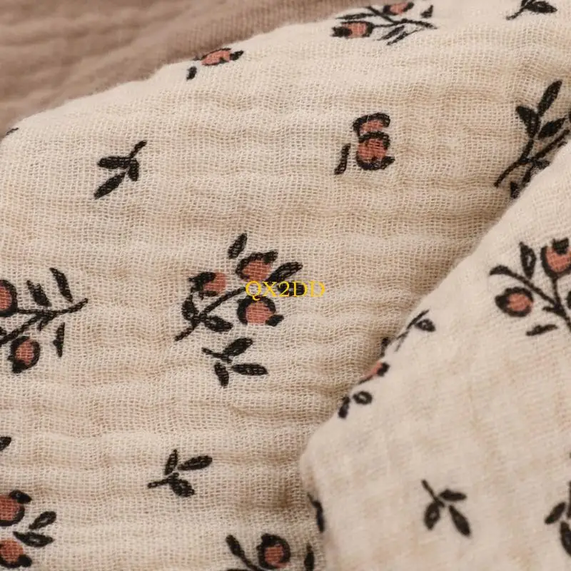 

QX2D Crocheted Rabbit Sleep Doll Toy Baby Teething Bib Appease Towel Security Blanket Cotton Burp Cloth Infants Shower Gift