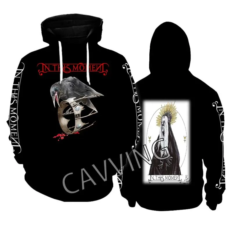 

New Fashion Printed In This Moment Metal Rock Aesthetic Hoodies Sweatshirt Gothic Top Harajuku Cotton Unisex Clothing BJD3