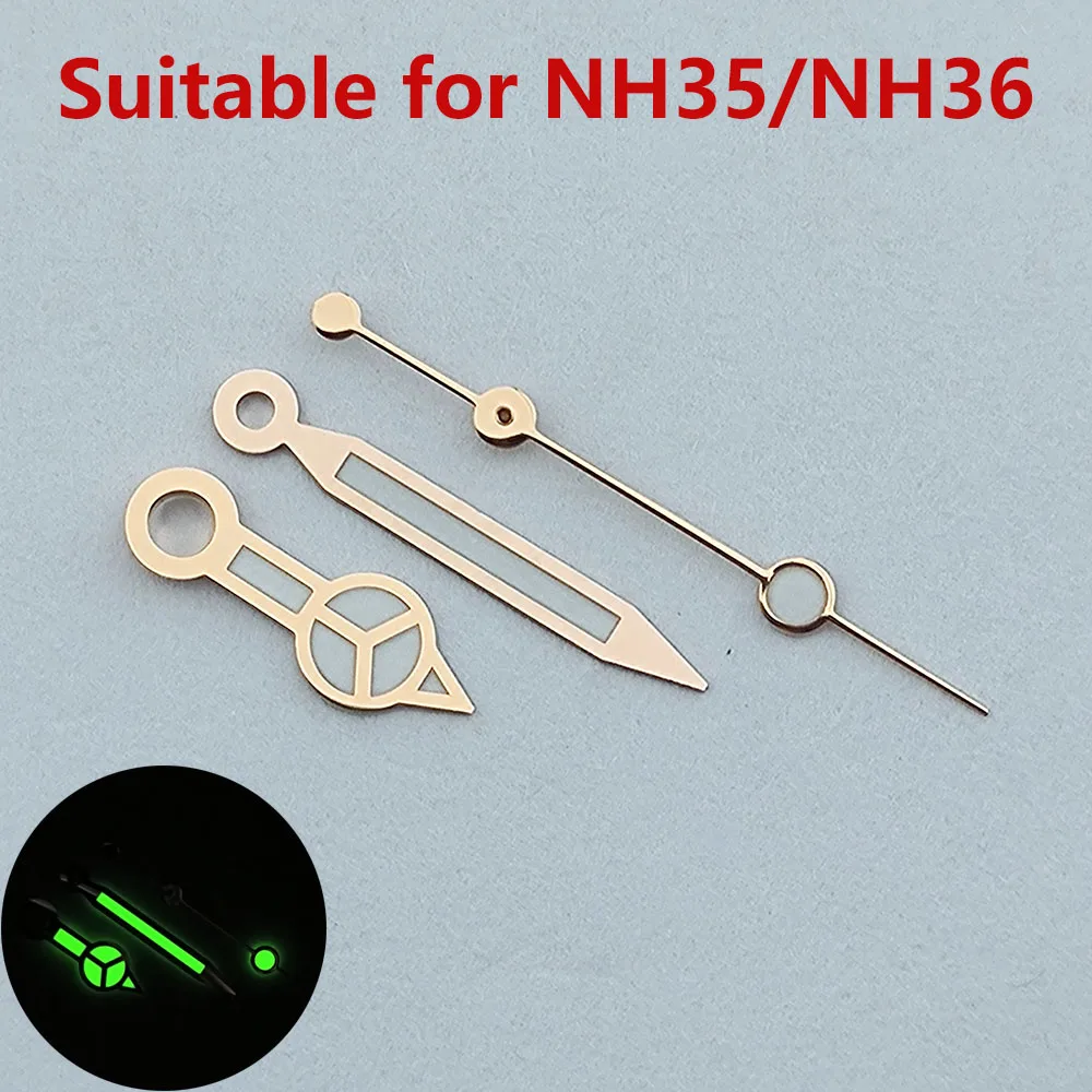 NH35 hands Watch hands NH36 hands Green luminous watch accessories watch pointer