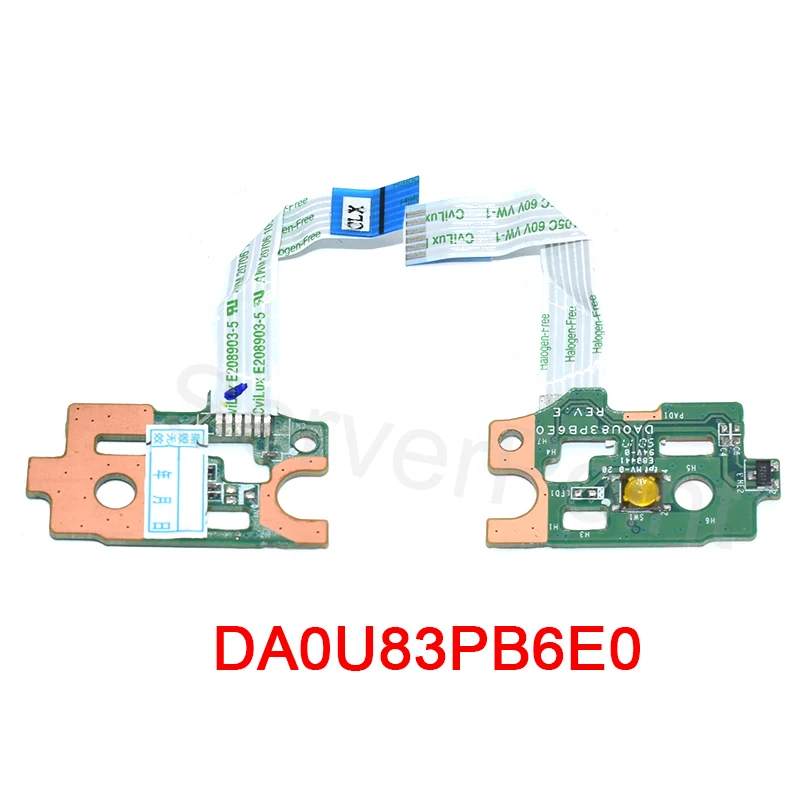 

DA0U83PB6E0 Laptop Power Switch Button Board With Cable For HP Pavilion 14-N 15-N