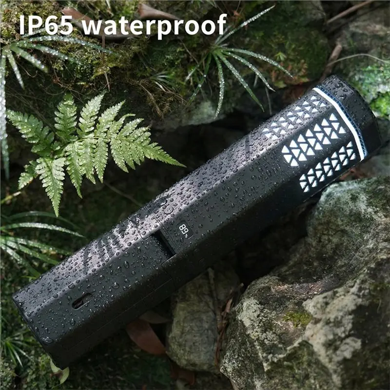 SEWS-Telescopic 20000Mah Camping Light Rechargeable Outdoor Fishing Lantern Dimming Night Atmosphere Light Emergency Light