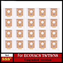 For ECOVACS Deebot T8 Max T8 AIVI N8 Pro Series Accessories Robot Vacuum Cleaner Side Main Brush dust bags HEPA Filter Parts