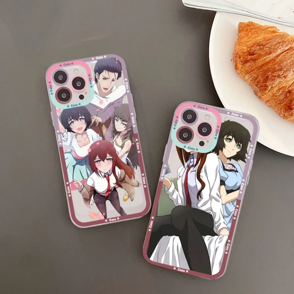 Steins Gate Phone Case For Samsung S 20 S 21 S 22 S 23 lite plus ultra Mobile Cover