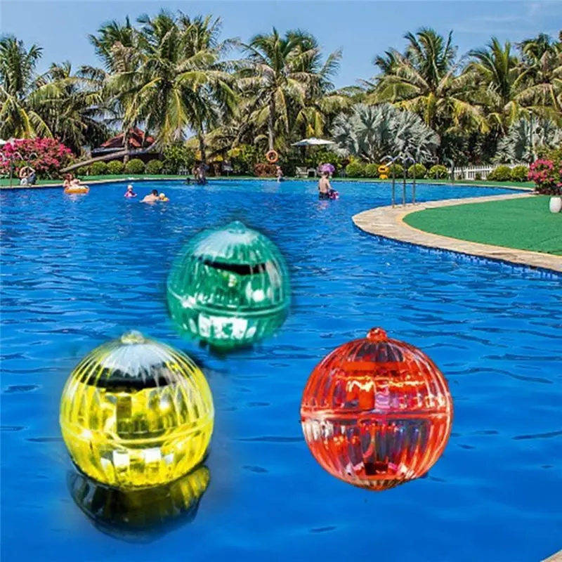 [A93Z!】 Solar Floating Pool Light, Waterproof LED Color Changing Solar Pond Lights Water Floating Lights