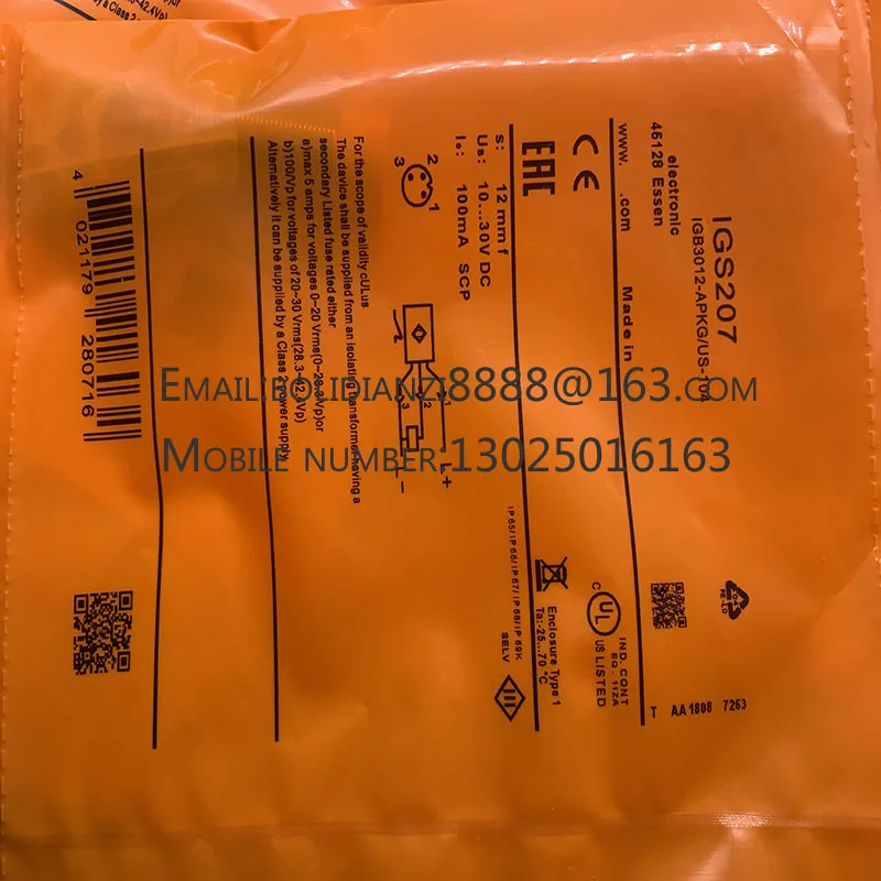 

The brand-new original sensor IGS277 IGS278 IGS279 IGS280 in stock