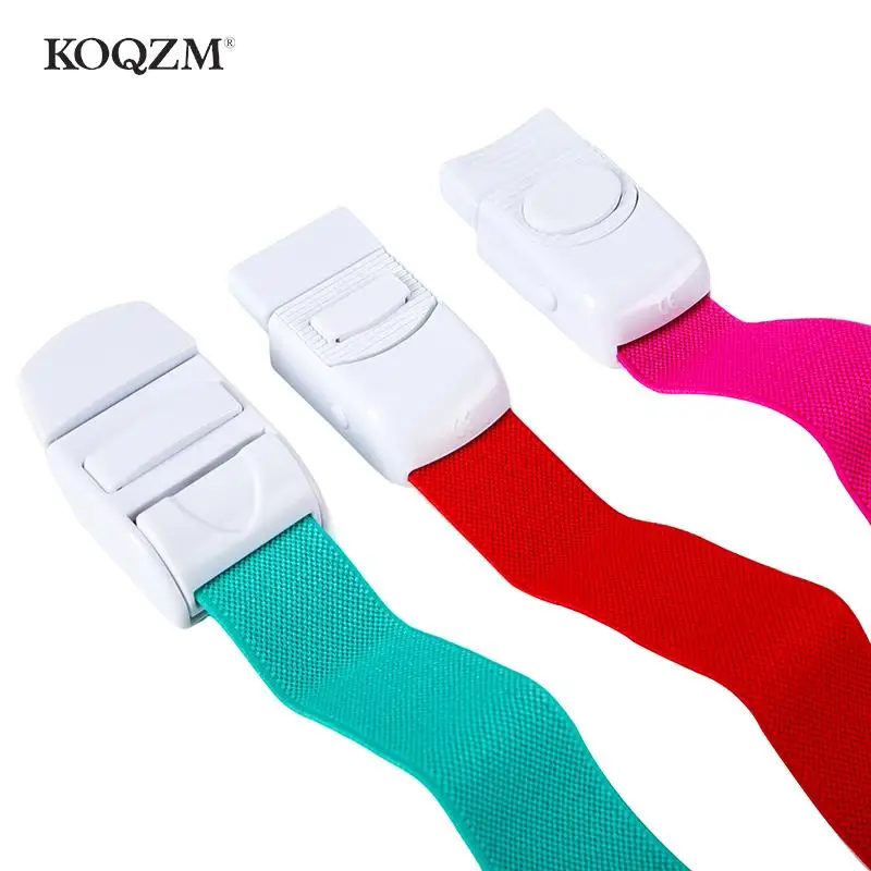 3 colors Adjustable ABS plastic Buckle Tourniquet for Outdoor Emergency Stop Bleeding First Aid Survival Kit Elastic Strap