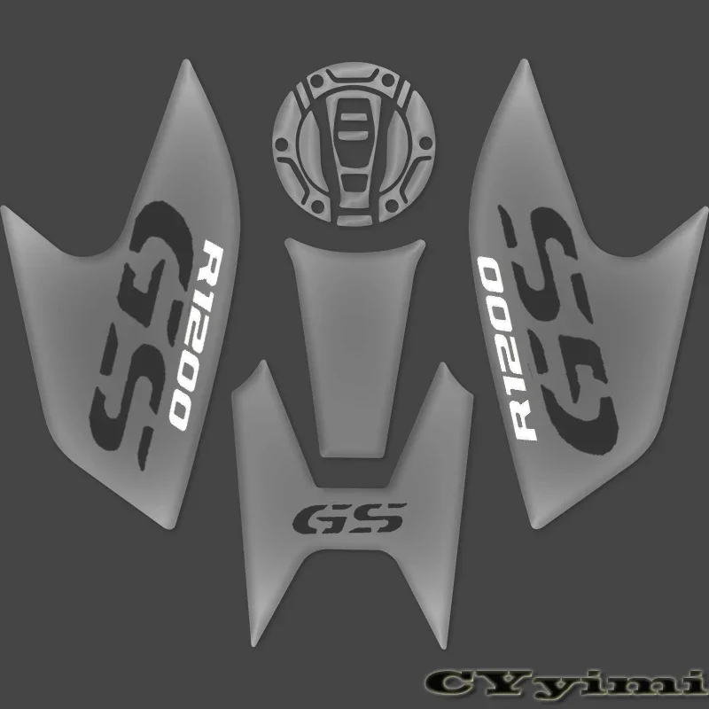 

For R1200GS R1200-LC 2013 2014 2015 2016 Motorcycle Fuel Tank Side Box Protection Sticker Decoration