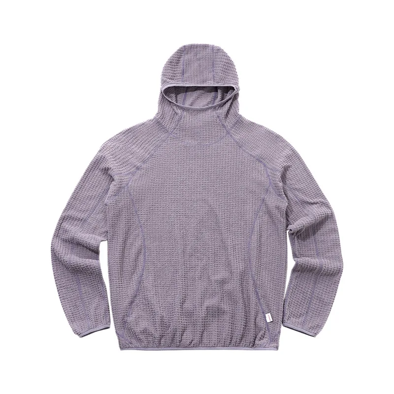 Men's air fleece hooded sweater autumn and winter new lightweight thermal hoodie couple