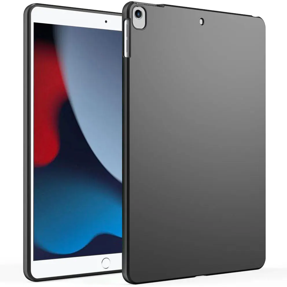 

Чехол для планшета iPad 10,2 дюйма 10,9 дюйма, 7, 8, 9, 10, 2021, тонкий мягкий силиконовый защитный черный чехол для iPad A2604 A2198 A2270