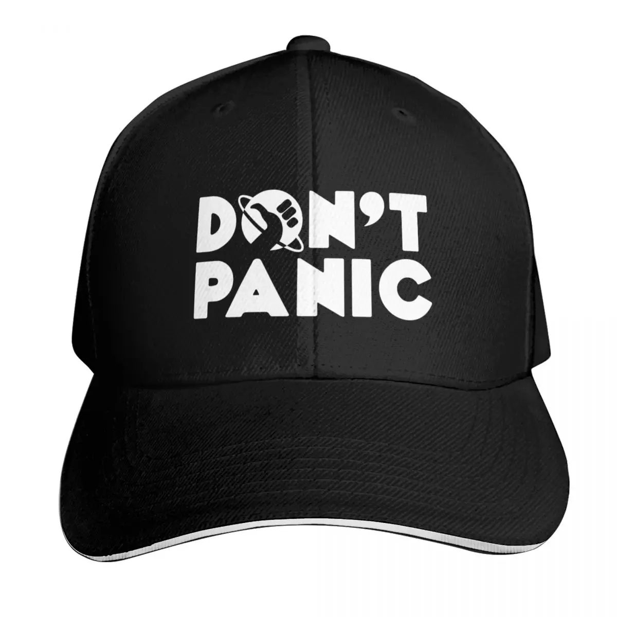 

Dont Panic Baseball Cap Golf Hat Man Kids Hat Luxury Hat summer Women Beach Fashion Men's