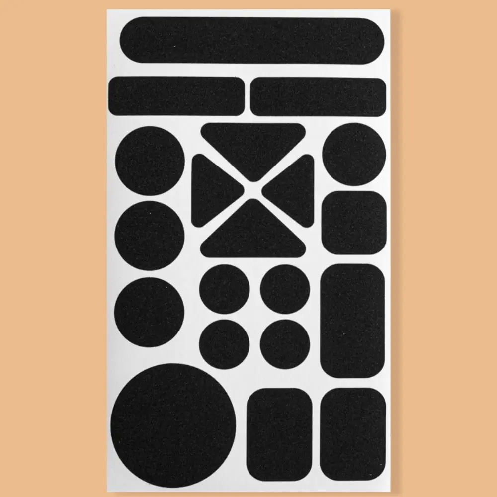 

Apparel Applique Self Adhesive Black Patches Thermal Transfer Washable Waterproof Patch Jacket Repair Clothes Repair Holes