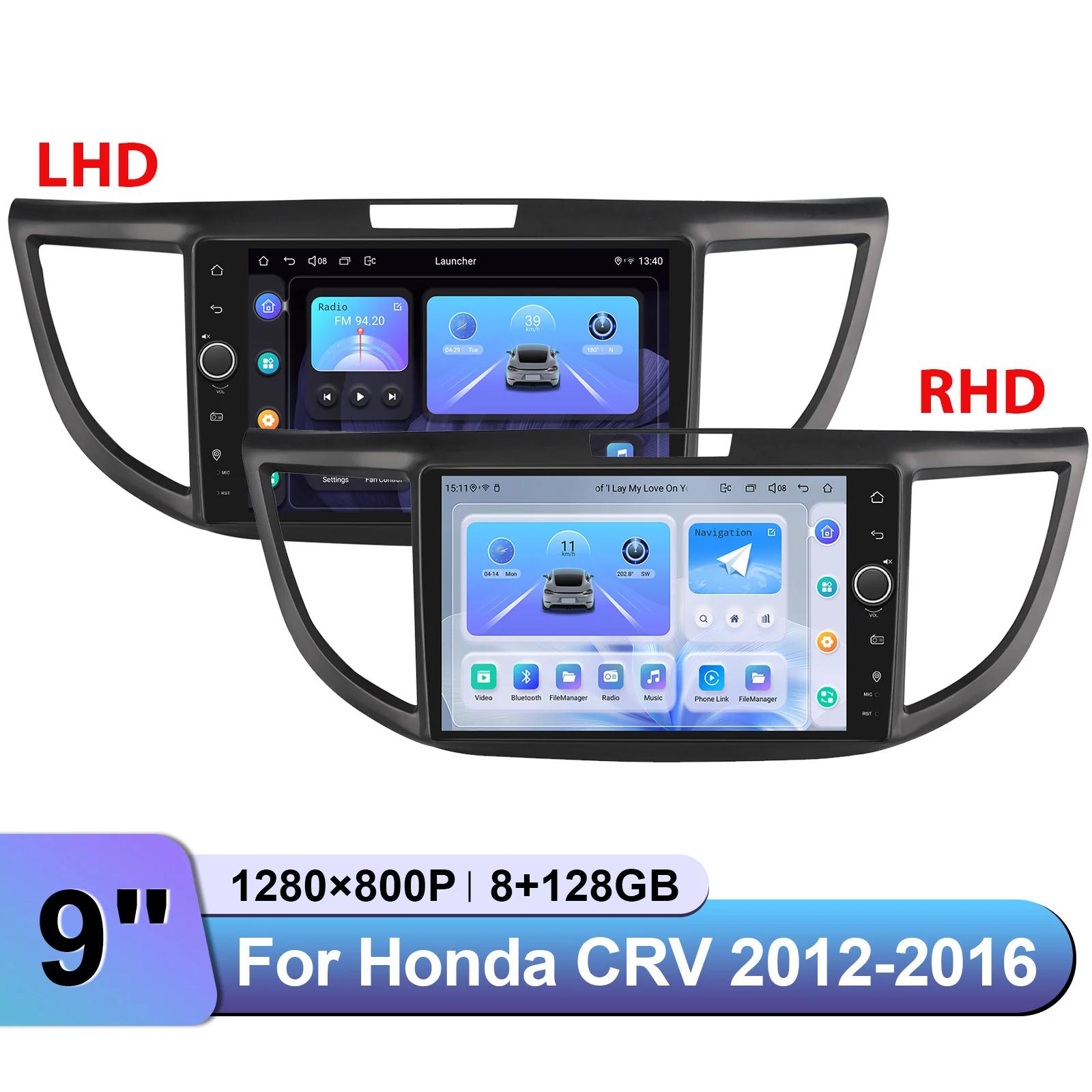 

JOYING 9"Android 13.0 Car Radio Stereo Head Unit For Honda CRV CR-V 2012 2013 2014 2015 2016 With Android Auto Apple Carplay