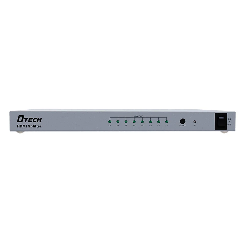 Разветвитель HDMI 4K * 2K, 1*8, поддержка 3D 4K * 2K, 340 МГц/3,4 Гбит/с, HDCP 1,4 HDMI, оптический разветвитель для ноутбука ps3