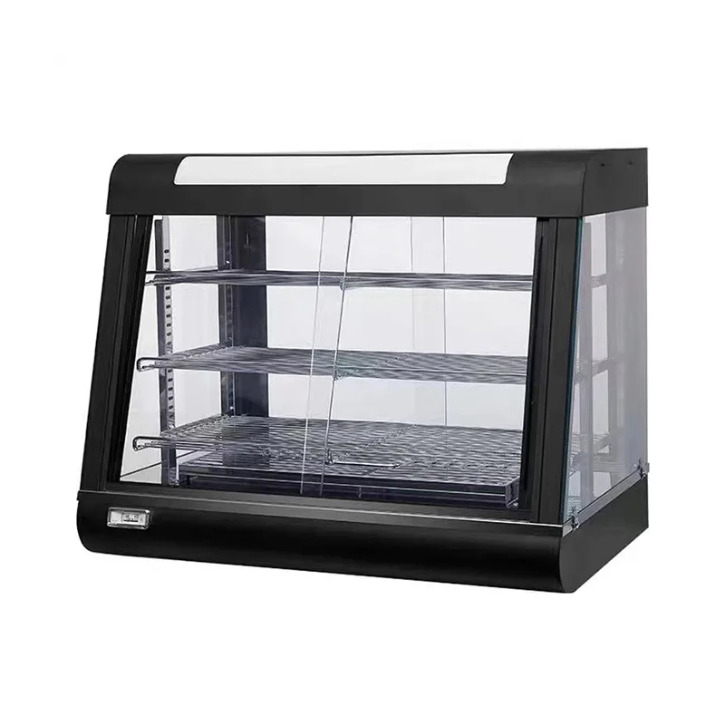 

Bread Insulation Display Cabinet Glass Cabinet Commercial Egg Tart Breakfast Shop Deli Food Fried Chicken Heating