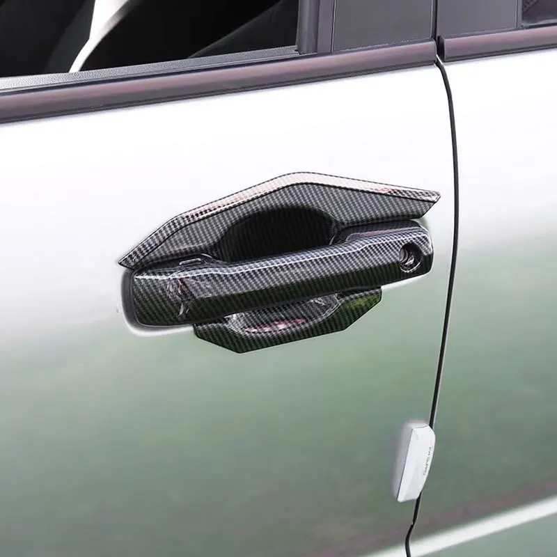 Para protetor de maçaneta de porta para Toyota Tacoma 24 moldura de decoração de maçaneta de porta