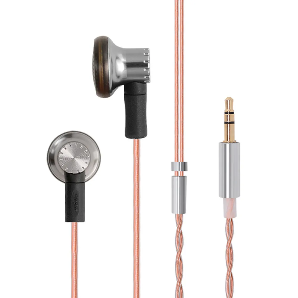 FENGRU M8 In Ear 32omh Metal Earbud HIFI Monitor Earphone In Ear Earphone With MMCX Detacable Cable