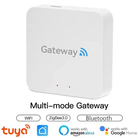 Tuya Zigbee 3.0 게이트웨이 허브 스마트 홈 무선 브리지 스마트 라이프 APP 원격 제어 자동화 장치는 Alexa Google과 함께 작동합니다.