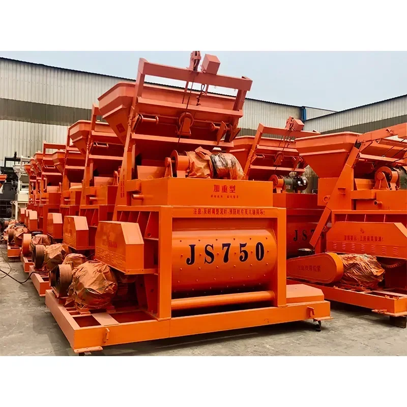 Sicoma Horizontal Js 500l Cement Mixer Concrete Transit Mixer 0.5m3 Js500 Bhs Twin Shaft Concrete Mixer for Sale