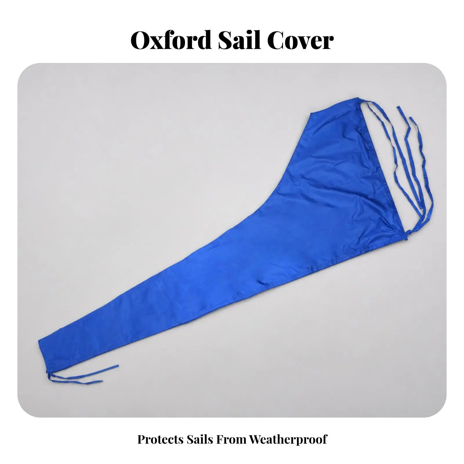 Waterproof Sun Cover Boat Canopy Tapered Oxford Cloth Sail Protector for Dockside Storage and Transport