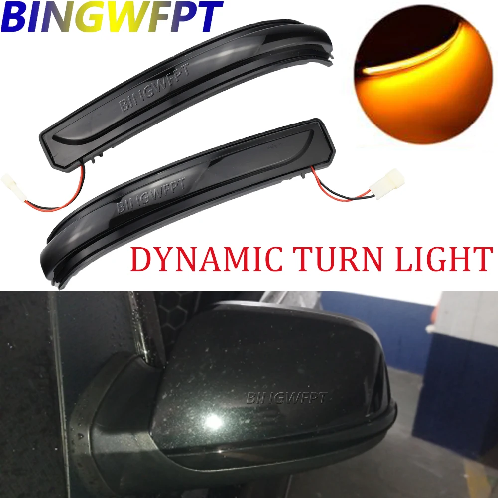 2X LED Dynamic Side Rearview Mirror Light For Mercedes Benz B Class W245 2008-2012 Facelif Turn Signal Indicator Blinker Lamp