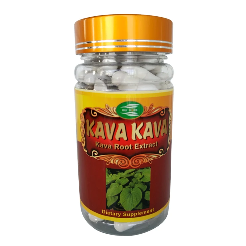 1Bottle Kava Extract Capsule 500mg x90Counts Helps Body Relax