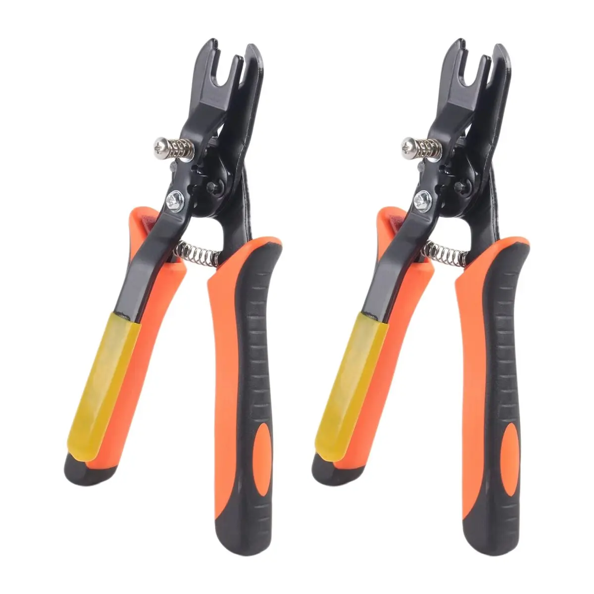 A75K 2Pcs Disconnect Pliers Quick Disconnect Pneumatic Tool Set Push-to-Connect Fittings Removal Pliers