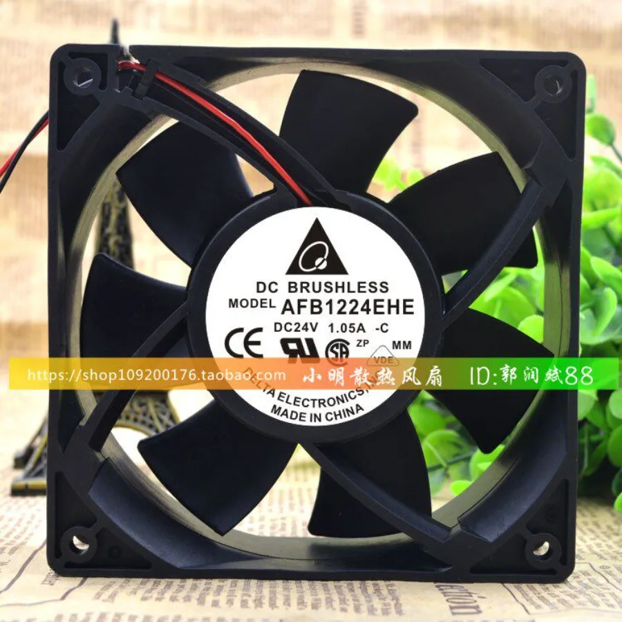 Ventilateur de refroidissement à grand volume d'air AA + Delta AFB1224EHE 24V 1.05A 12038 12CM pour onduleur - Prix négocié en gros