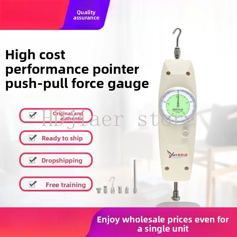 

Pointer Push and Pull Force Gauge NK-10/20/30/500N Kg Force Gauge Newton Pull Press