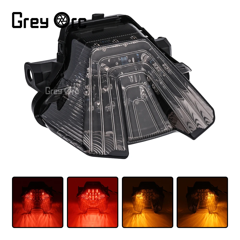 For Yamaha MT07 MT 07 2018 2019 2020 2021 2022 2023 2024 Motorcycle Rear Tail Light Brake Turn Signal Integrated Light