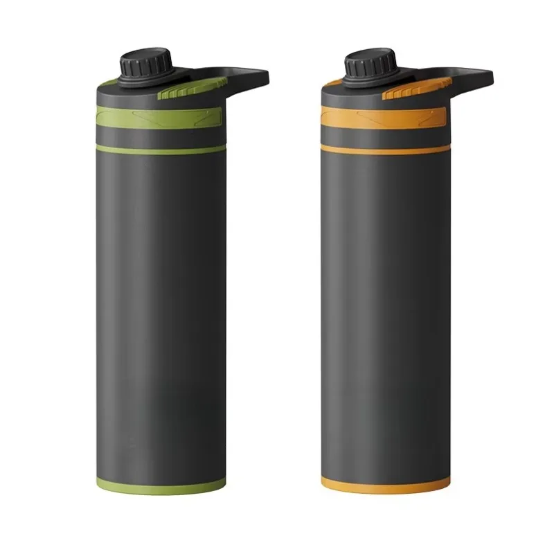 Portable Filtration System Outdoor Sports Press Push Down Purifier