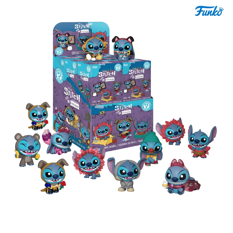 Funko Pop Disney Stitch Blind Box Stitch ในเครื่องแต่งกาย Mystery Minis อะนิเมะเก็บตกแต่งลึกลับ Surprise ของขวัญกล่อง