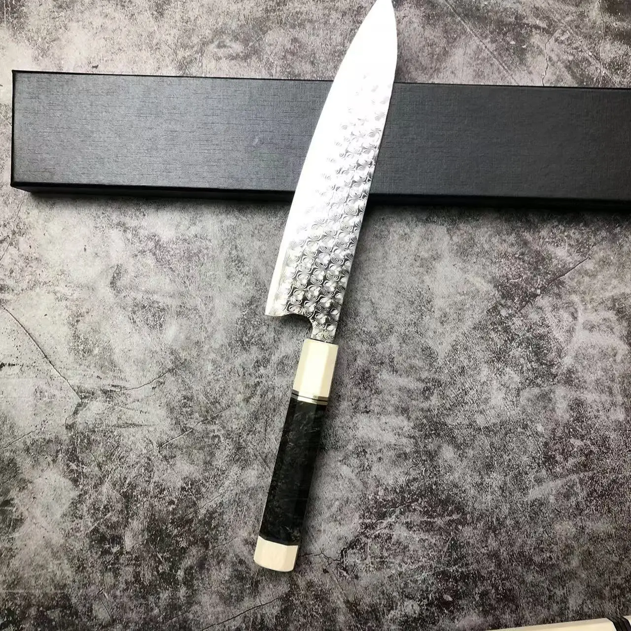 

8.9 Inch Chef Knife Damasus Steel VG10 Blade Sharp Cleaver Slicing Gyutou Kiritsuke Japanese Kitchen Knives Cooking Tools Messer