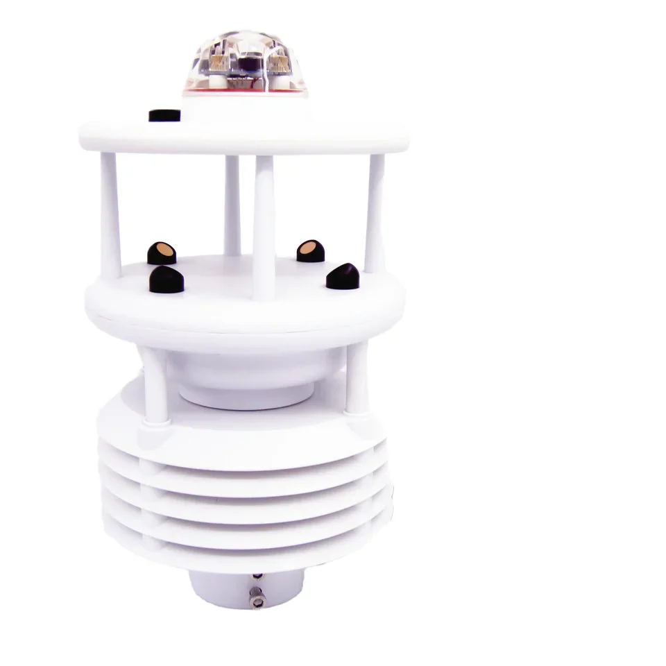 

7 In 1 Outdoor Compact IR Rain Gauge Weather Station Suitable For City And Industry