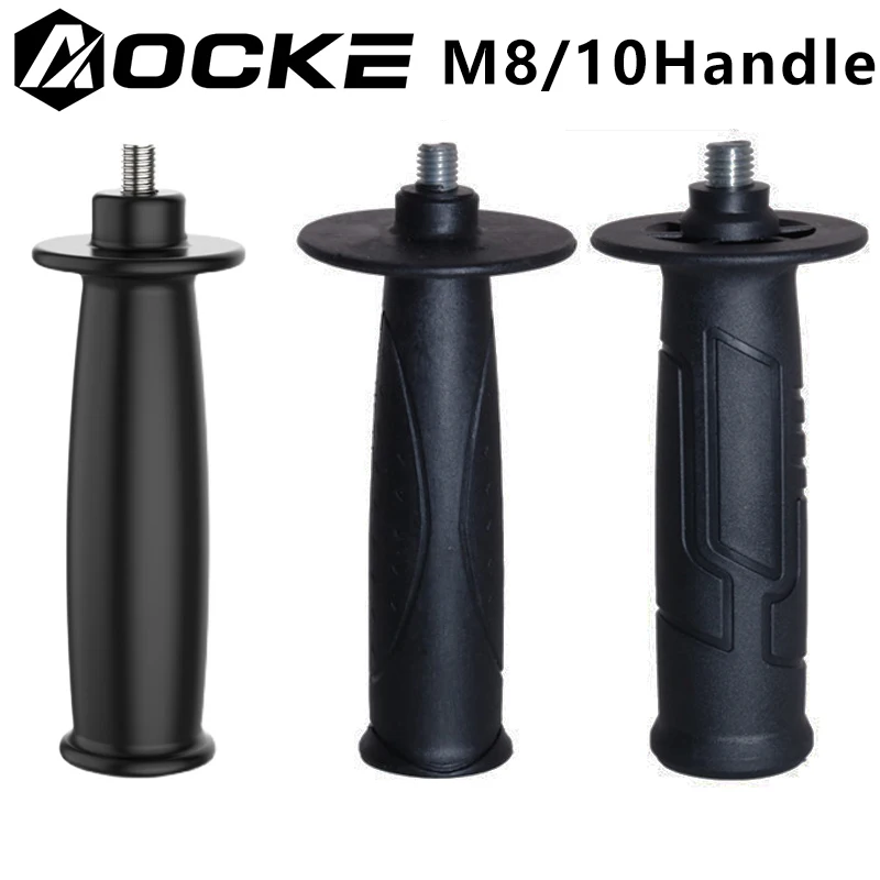AOCKE M8 M10 Plastic Thread Auxiliary Side Handle For Angle Grinder Grinding Machine Tools Power Tools Accessories