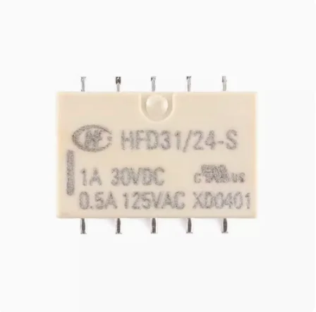 1PCS Relay HFD31/24-S 24VDC 10-pin Chip Ultra-Miniature Signal Relay