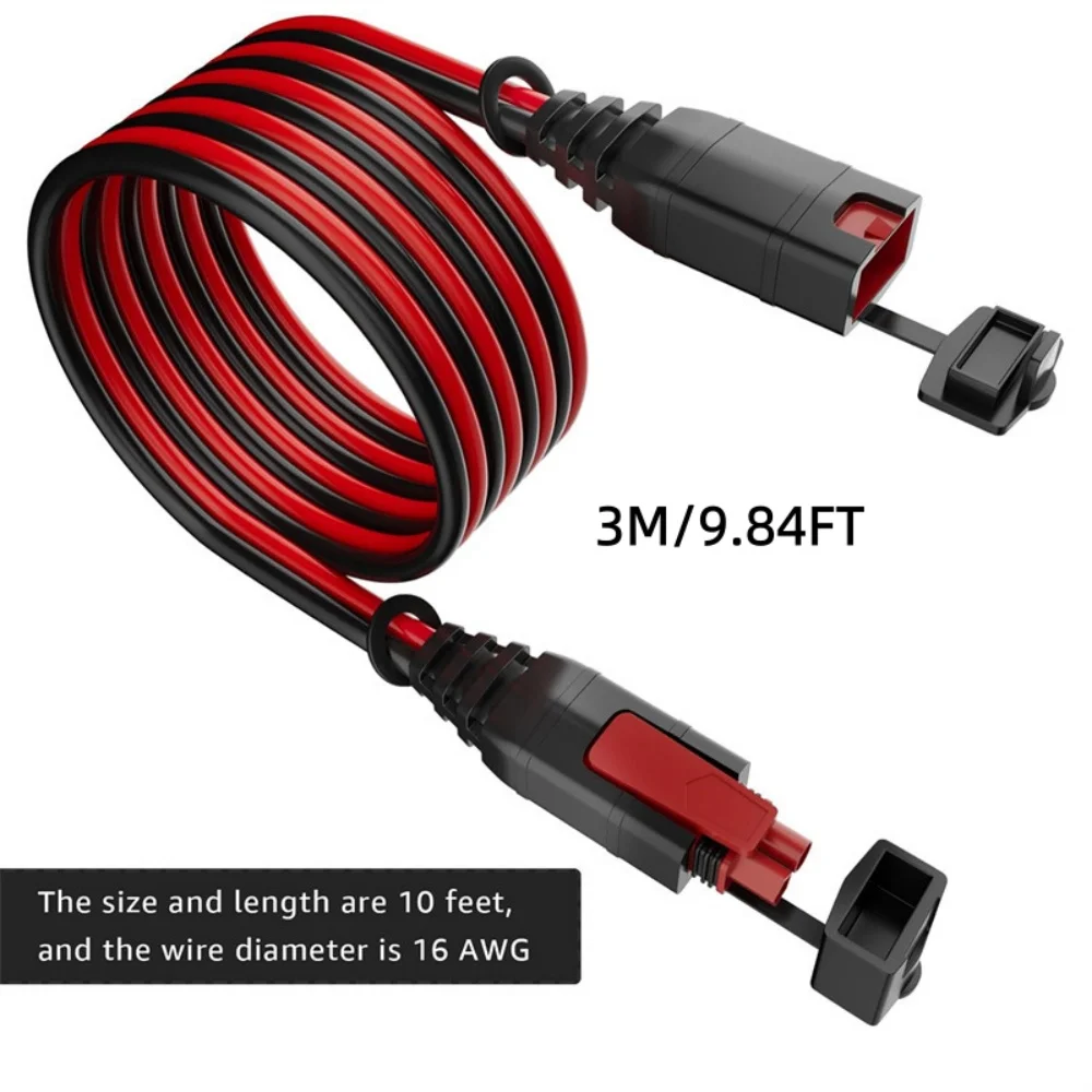 GC004 X-Connect 9.84FT Male and Female Extension Cable 16AWG Genius Smart Battery Charger