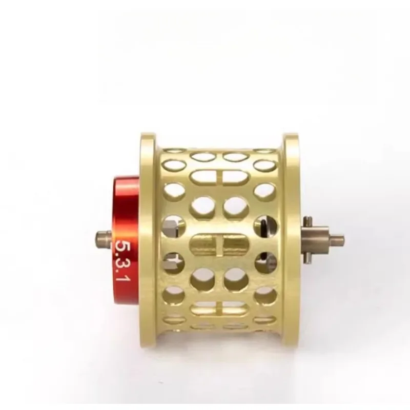 

Магнитная тормозная катушка для микро-наживки, универсальная металлическая рыболовная катушка-мультипликатор с центральной леской для лески типа Water Drop