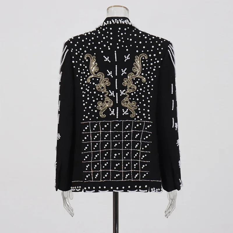 SuperAen 2025 nouveau tempérament industrie lourde conception taille haute mince haut de gamme manteau