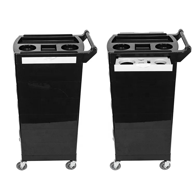 Carrinho de cabeleireiro para barbearia, carrinho de beleza, vendas