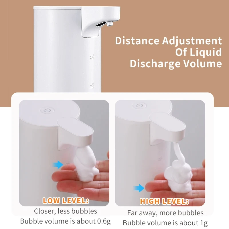 Stainless Automatic Soap Dispensers Rechargeable Touchless Sensor Smart Washing Hand Machine Liquid Hand Sanitizer Pump Foaming