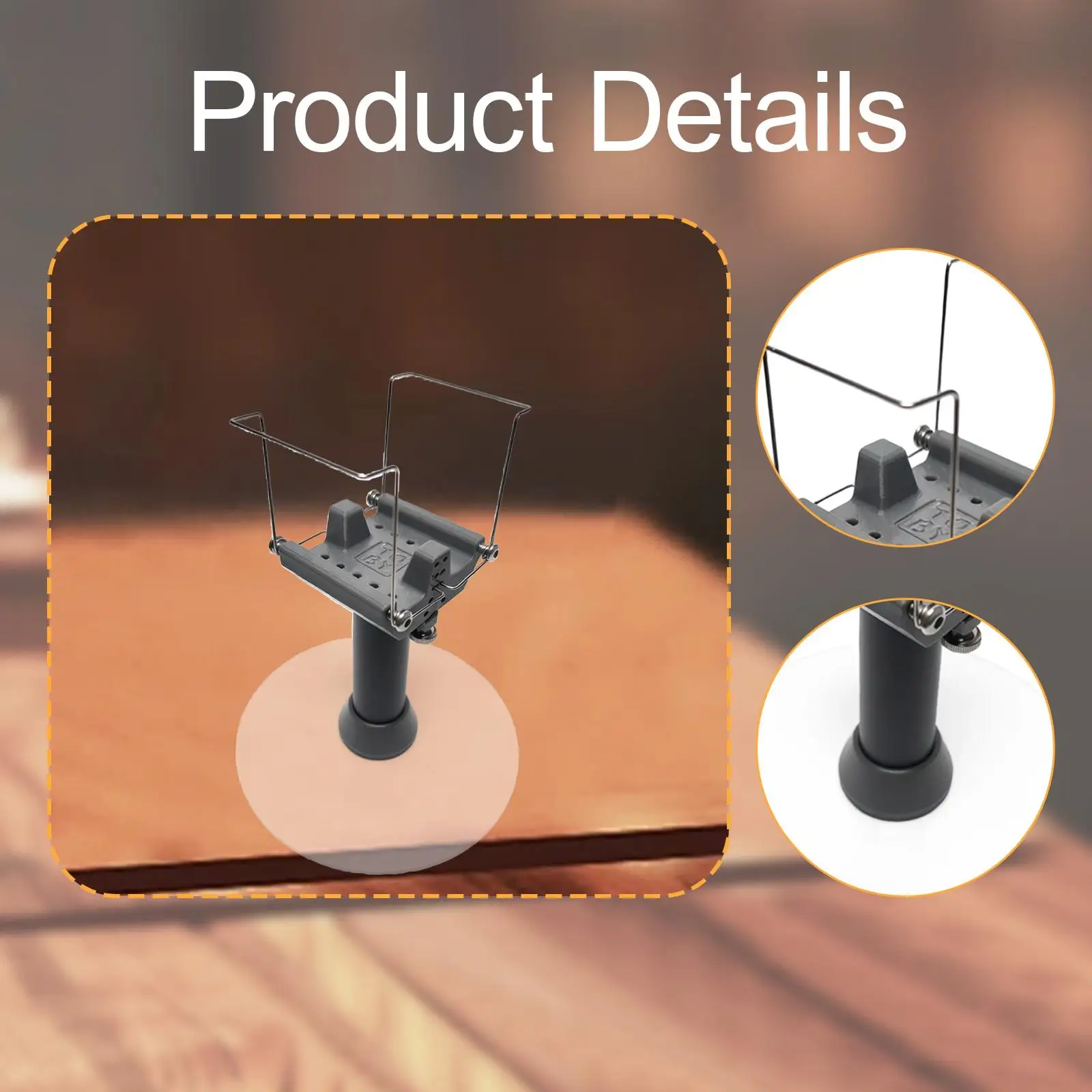 

Model Painting Stand Holder for Easy Painting Practical Models Hobby Accessory Multifunctional Base for 1/18 1/64 Models Car